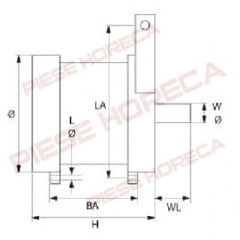 Motor feliator RGV, tip H40-510
