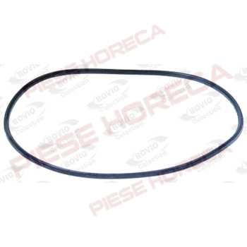 Garnitura capac pompa spalare la masinile de spalat vase, diametrul interior de 158,3mm si grosime de 3,53mm. Pentru pompe tipurile 1214, 1293, 1225, 2243, 1226, 1204, 3473, 1241 