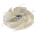 Turbina pentru pompa spalare tip 645524, diametrul de 110mm,  inaltime de 34/18mm, tip M8R, 6 pale, montare pe filet M8. Pentru masina de spalat vase PALUX