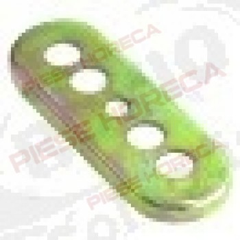Flange L 80mm W 28mm hole distance 13mm 5holes