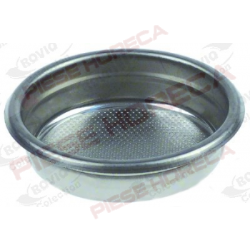 Sita nepresurizata  pentru masina de cafea, espresor, diametrul 70 mm, cantitatea de cafea 8 g, din inox