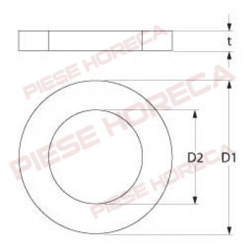 Garnitura silicon (PTFE) expresor RANCILIO