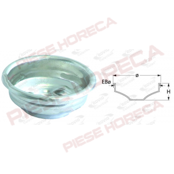 Sita(filtru)nepresurizat cu montare pe portafiltru, pentru o cafea, capacitate de incarcare pentru o cafea-7grame.