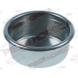 Sita nepresurizata  pentru masina de cafea, espresor, diametrul 70 mm, cantitatea de cafea  21 g, din inox