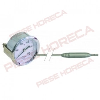 Termometru pentru cuptoare pizza, Cuppone, Electrolux, Fage , Fimar, Moretti, pizza-Group, Tornati, 0-500oC, montare pe diametru de 60mm, diametru sensor de 10mm si