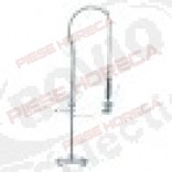 Baterie cu dus si robinet 1" PREMIUM, cu montare robinet pe perete