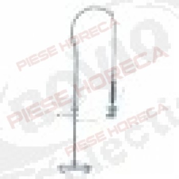 Baterie cu dus si robinet 1" PREMIUM, cu montare robinet pe perete