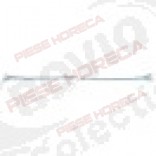Garnitura snur impletit o 8 mm, sectiune rotunda, t.max. 550 &deg;C,