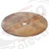 Disc D1 o 65mm D2 o 6,5mm brass thickness 2mm