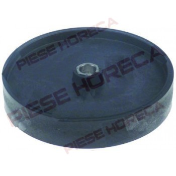 Fulie masina de curatat cartofi, aparat taiat legume,  FIMAR, Angelo-Po, Cookmax, diametrul exterior- 157mm, montare pe ax de 15mm. Cod producator 36G6600
