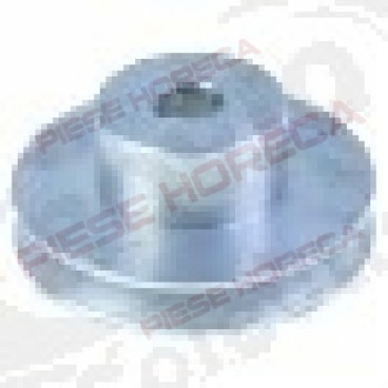 V-belt pulley disc o 106mm shaft intake o 18mm