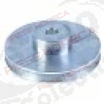 V-belt pulley disc o 133mm shaft intake o 16mm