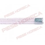 Garnitura snur impletit 16x16 mm, sectiune patrata, lungime 0.7 metri, pentru usa cuptor pizza