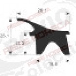 Garnitura termica usa cuptor profil 2400 - la metru