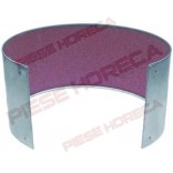 Tabla abraziva pentru masina de curatat cartofi cu diametrul de 400mm , lungime – 205mm, dimensiune  montare 165mm. Pentru FIMAR