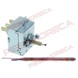 Termostat masina de spalat vase , temperatura de lucru 0-90 grade C, 1contact(pol), alimentare max. 250V/16A, lungime capilar 1030mm, izolat 970mm, dimensiune senzor 6,5x98mm 