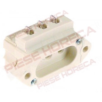 Conector ceramic pentru rezistenta  grill, putere 2000W, alimentare 230V, lungime-327mm, latime 228mm, 3 varfuri, conectori tata 