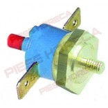 Termostat de siguranta bimetalic,  70◦C 1 pol /16A, fixare cu surub M4, conectori tata de 6,3mm, resetare manuala.  Pentru CF-CENEDESE 