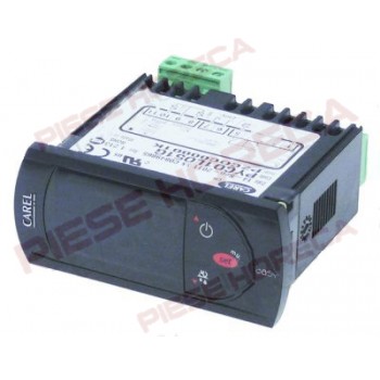 Termostat pentru masa rece. Termostat (controler) digital CAREL tip PYC01L051G, dimensiune de montare 71x29mm, alimentare 230V, releu compresor 8A, releu defrost  8A, releu ventilator  8A, se utilizeaza cu sonda NTC. Pentru FAGOR