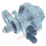 Pompa dozatoare pentru masina de spalat vase, agent de clatire cu actionare hidraulica cu reglaj 0-5cm3, versiune cu conector auxliar de presiune producator SEKO tip DIB5P, conector absorbtie 4x6mm, conexiune presiune 4x6mm 