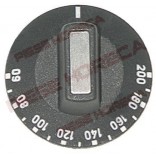 Buton comanda gradat 60-200◦C, diametrul de 50mm, conectare pe ax de 6x4,6mm, culoare neagra. Pentru termostat de lucru reglabil cu lungimea capilara de 1500mm