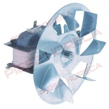 Ventilator aer cald pentru cuptor FAGOR, producator Ebm-Papst WS10, diametru elice ventilator 154mm, putere 41W, alimentare 220-240V 