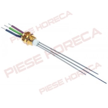Electrod de nivel pentru boiler cuptor RETIGO, filet M16x1, lungime totala 160mm, lungime senzor central 132mm 