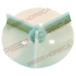 Turbina pompa masina de spalat vase, rotatie stanga M7R, cu trei palete, diametrul de 73mm 