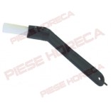 Perie pentru curatare  grup expresor, confectionata din plastic, lungime perie 24mm, lungime totala 129mm