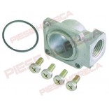 Flansa valva gaz Tandem,  HONEYWELL, conexiune gaz de 1/2”, dimensiuni 32x32mm, distanta gauri de fixare 24x24mm 