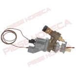 Robinet gaz termostatat SABAF cuptor, Dexion, Star10, MBM mod G4SF6 prindere cu flansa pe teava 