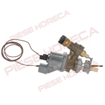 Robinet gaz termostatat SABAF cuptor, Dexion, Star10, MBM mod G4SF6 prindere cu flansa pe teava 