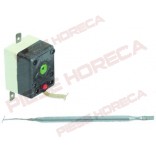 Termostat de siguranta, t.max.240◦C, 1 contact (pol) 16A, buton de resetare, lungime capilar 400mm, dimensiuni senzor 4x84mm. Pentru echipamente FIMAR, VEGA, ACOPA, AMITEK 