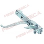 Balama usa cuptor cu montare stanga/dreapta, distanta intre gaurile de montare 118mm, lungime levier 125mm. Pentru OLIS, BAKE-OFF, UNOX, GARBIN, Küppersbusch, ROLLER-GRILL