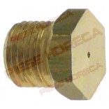 Duza aragaz, cuptor, plita, gratar, friteuza, ELECTROLUX, ANGELOPO, AMBACH, ZANUSSI, MARENO, OLIS, filet M10x1, hexagon de 12mm, orificiu gaz de Ø1,05mm