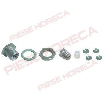 Presetupa etansare capilar senzor termostat, filet exterior de M12x0,75, filet interior de M9x1, garnitura din silicon