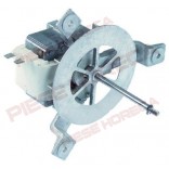 Motor ventilator HANNING tip EMB-30-028, alimentare 230V, putere 45W, distanta intre gaurile de fixare (L4)-130mm, distanta intre suport si spatele turbinei (L2)-69mm. Pentru cuptor  Küppersbusch, N_H,F_H