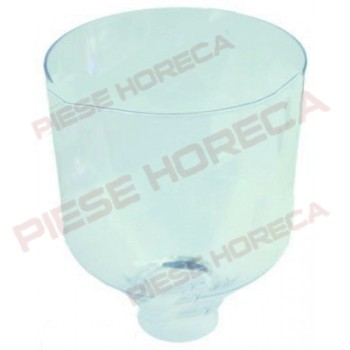 Container, bol, vas cafea boabe inaltime 222mm, capacitate 1.2kg, rasnita Fiorenzato, Grimac, Quamar 