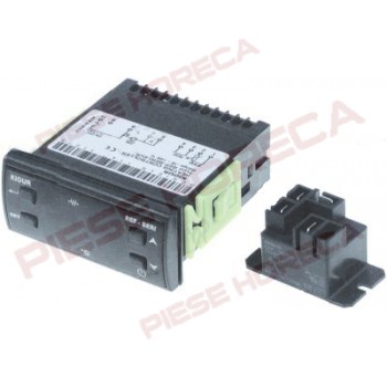 Controler electronic KIOUR tip REF-BERI-ExR, dimensiune montare 71x29mm, temperatura masurabila -19◦C +99◦C, alimentare 230V AC, sonda PTC.  Pentru mese calde INOMAK 