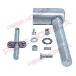 Sistem de inchidere usa cuptor Lainox, Mareno, lungime 155m, latime 75mm, diametru maner 40mm, material inox, distanta de montare 30mm