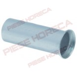 Tub aer pentru arzator EMMEPI, lungime 58mm, D1-Ø20mm, D2-Ø24,5mm, interior de Ø17,6mm, confectionat din aluminiu 