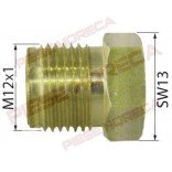 Duza arzator aragaz EMMEPI, filet de M12x1, gaura de 0,81mm, hexagon de 13 