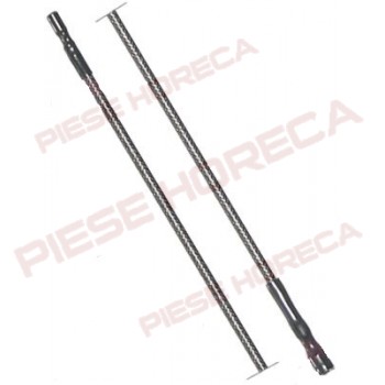 Cablu aprindere piezoelectrica, 600mm, conexiune ǿ 2,4mm/ǿ4mm, temperature 200◦C