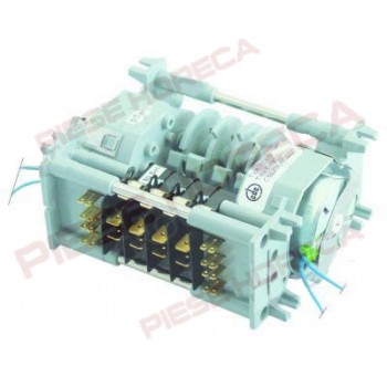 Timer masina de spalat vase FAGOR, IBERITAL-MACHINE, producator Elettromeccanica CDC, tip 7804DV, cod 361355, 7804DV0APE000.0010, timpi de lucru 6/180sec, 4 came, 2 motoare tip M37RN si M37LN, alimentare 230V