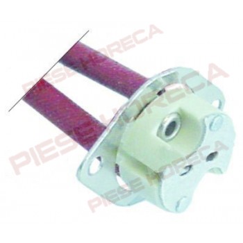 Soclu ceramic  pentru lampa  G6,35, lungime cablu conector 300mm