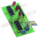 Placa electronica PCB cu leduri pentru masina fulgi de gheata ICEMATIC. Compatibila pentru modelele F80C si F80WC.Cod producator echipament 33580174/0 
