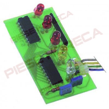 Placa electronica PCB cu leduri pentru masina fulgi de gheata ICEMATIC. Compatibila pentru modelele F80C si F80WC.Cod producator echipament 33580174/0 