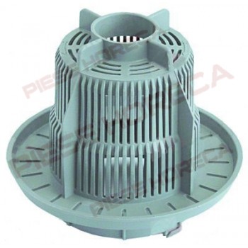 Filtru rotund cu locas central pentru tub preaplin. Pentru masini de spalat vase ELECTROLUX, ZANUSSI. Cod catalog producator 048324 