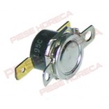 Termostat bimetal 86◦C, 1 pol, 10A, conectori de 6,3mm, distanta intre gaurile de  fixare 23,8mm