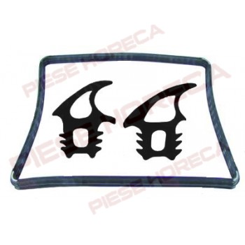 Garnitura usa cuptor LAINOX, profil 2770/2771, dimensiuni 630x530mm, dimensiunile garniturii sunt masurate in exteriorul canalului de fixare. Cod catalog producator 70044100